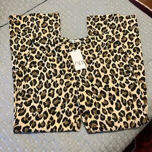 Leopard Zara Trousers